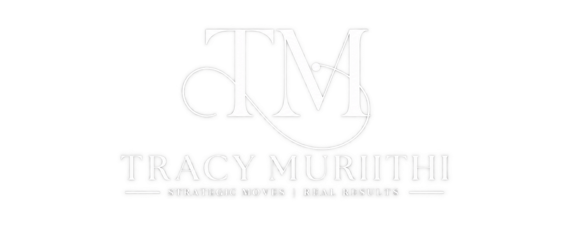 tracy small logo white